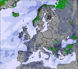 Europe Snow Forecast