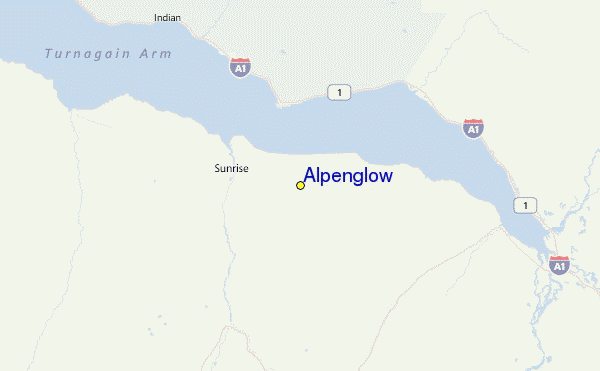 Alpenglow Location Map