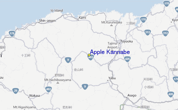 Apple Kannabe Location Map