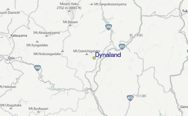 Dynaland Location Map