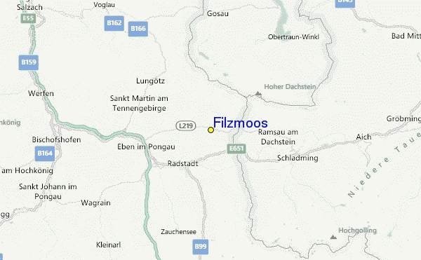 Filzmoos Location Map
