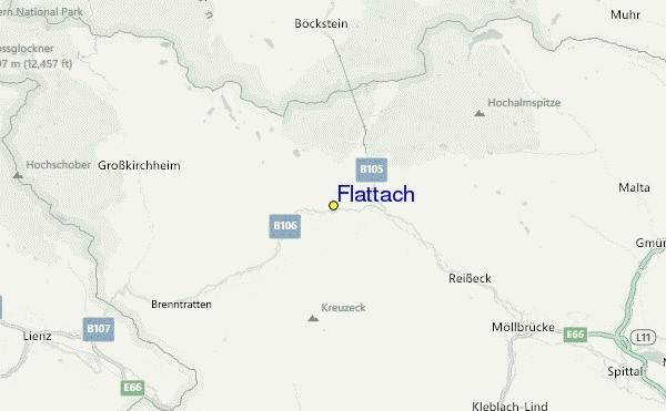Flattach Location Map