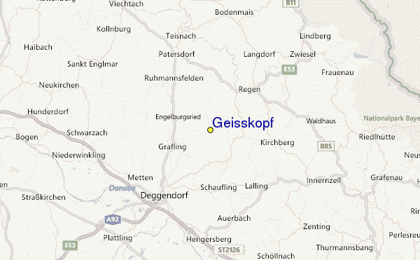 Geisskopf Location Map