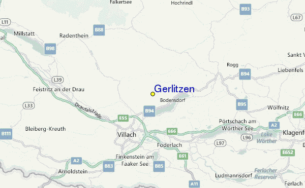 Gerlitzen Location Map