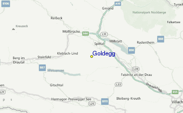 Goldegg Location Map