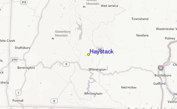 Haystack Location Map