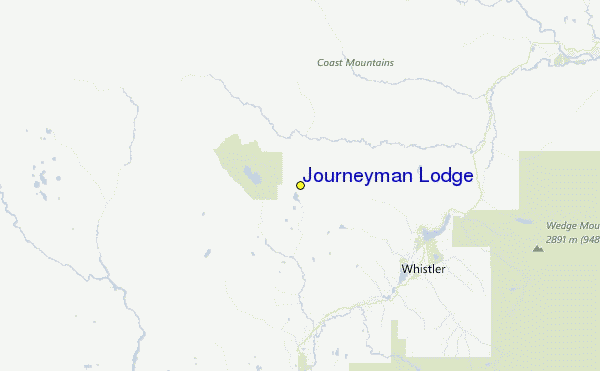 Journeyman Lodge Location Map
