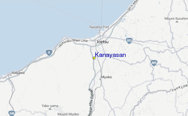 Kanayasan Location Map