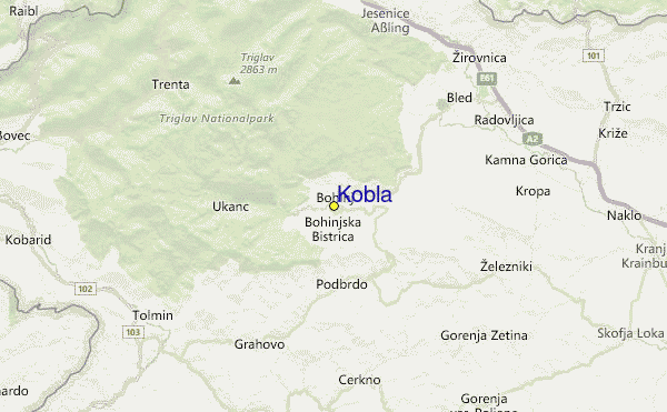 Kobla Location Map