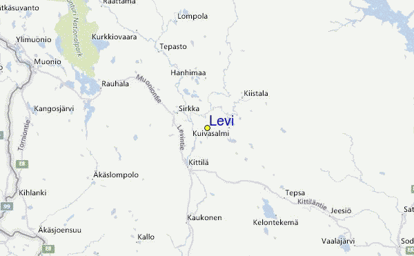 levi i finland karta Levi Skidortsguide Karta Boende I Levi levi i finland karta