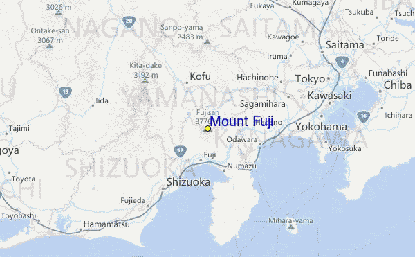 fuji karta Mount Fuji skidortsguide, karta & boende i Mount Fuji fuji karta