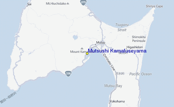 Mutsushi Kamafuseyama Location Map