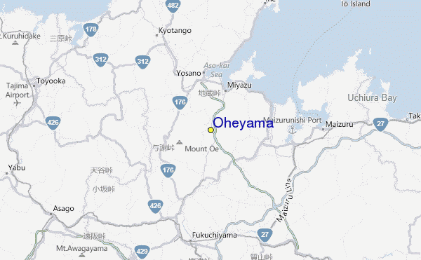 Oheyama Location Map