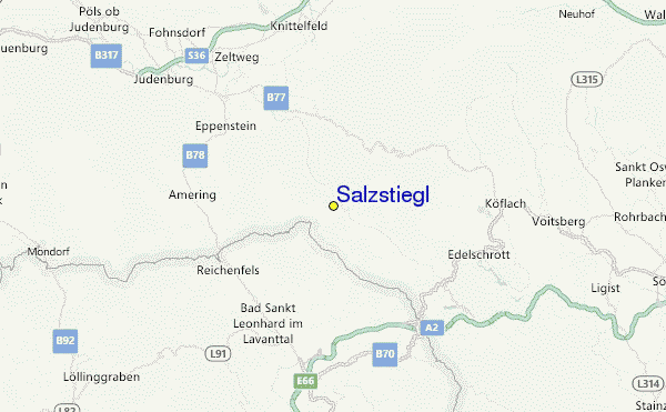 Salzstiegl Location Map