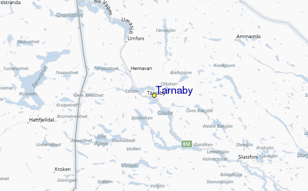 Tärnaby skidortsguide, karta & boende i Tärnaby