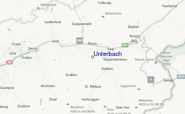 Unterbäch Location Map