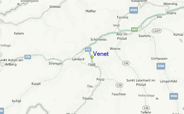 Venet Location Map