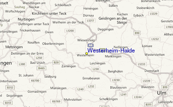 Westerheim/Halde Location Map