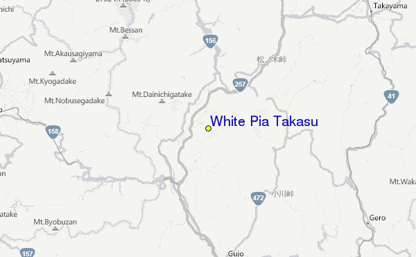 White Pia Takasu Location Map