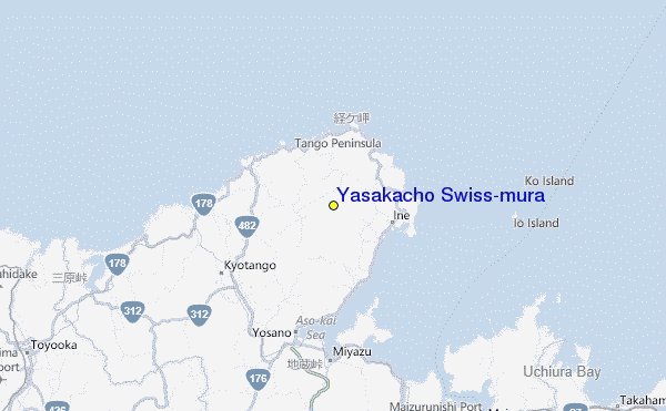 Yasakacho Swiss-mura Location Map