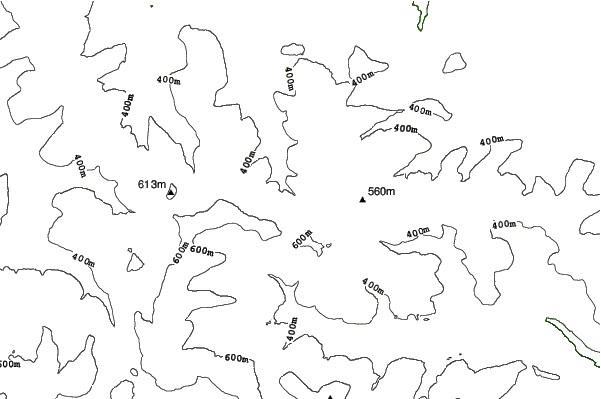 Allenheads neighbourhood contours