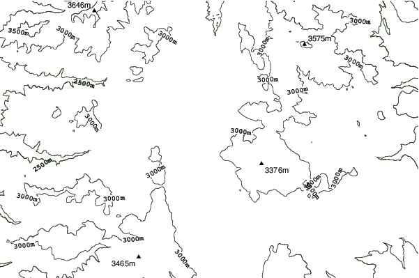 Angel Fire Resort neighbourhood contours