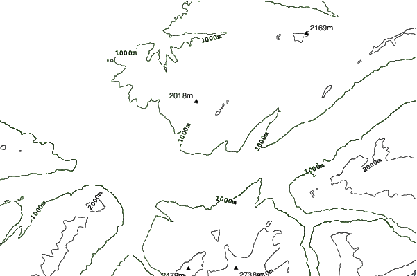 Beatenberg neighbourhood contours