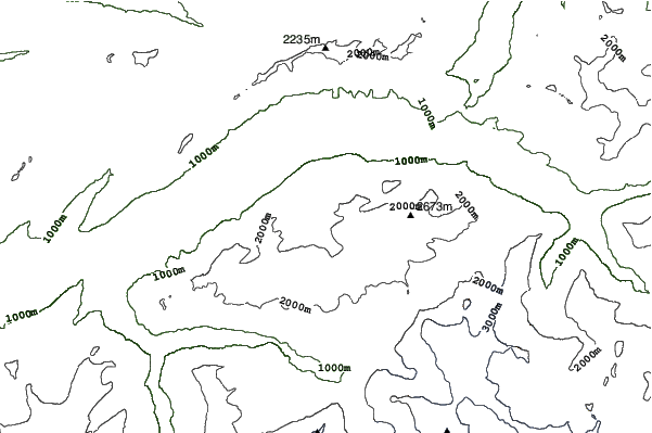 Brienz - Axalp neighbourhood contours