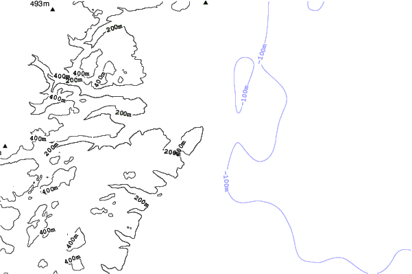 Ski Cape Smokey neighbourhood contours