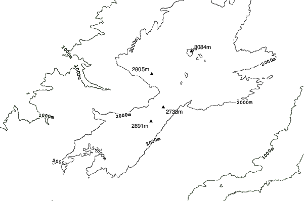 Cedars neighbourhood contours