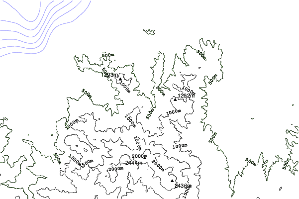 Charmant Hiuchi Snow Resort neighbourhood contours