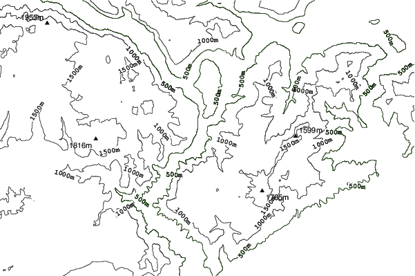 Enego neighbourhood contours