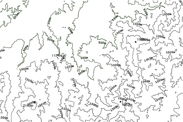 Iwappara neighbourhood contours