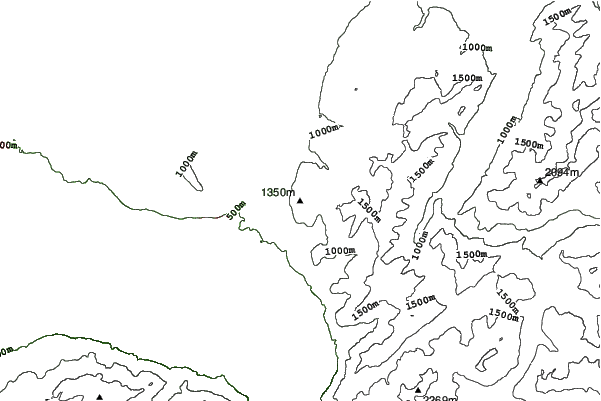 Les Pléiades neighbourhood contours