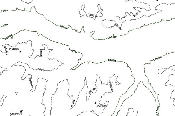 Oberperfuss neighbourhood contours