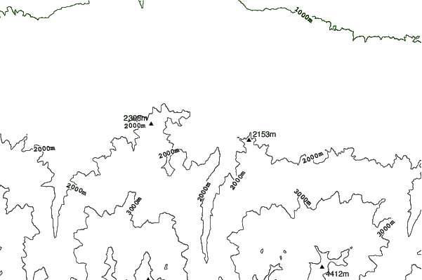 Oruu-Say Tourist Centre neighbourhood contours