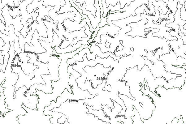 Port-Ainé neighbourhood contours