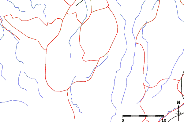 Roads and rivers close to Taira