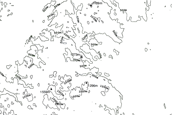 Trillevalen neighbourhood contours