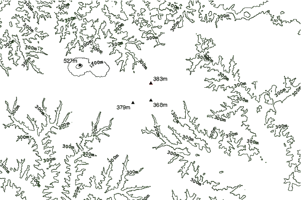 Tyrol Basin neighbourhood contours