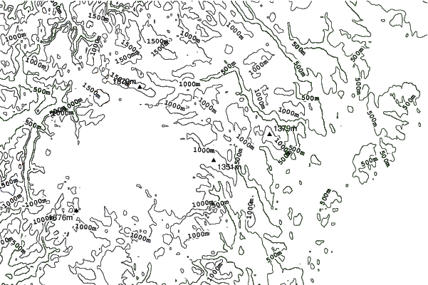 Uvdal neighbourhood contours