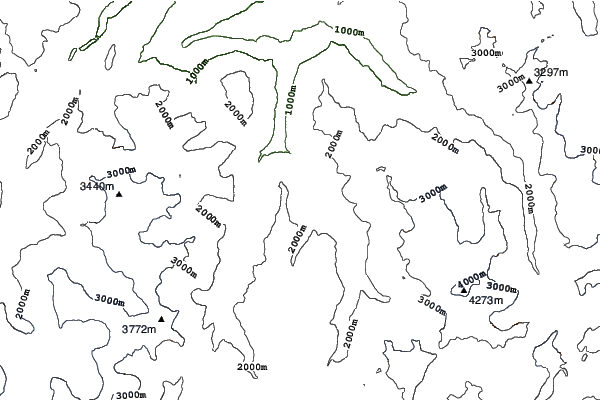 Vichères-Liddes neighbourhood contours